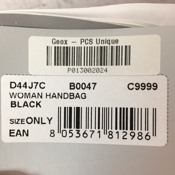 New GEOX Respira Black Shoulder Bag Triple Use - Picture 4 of 15